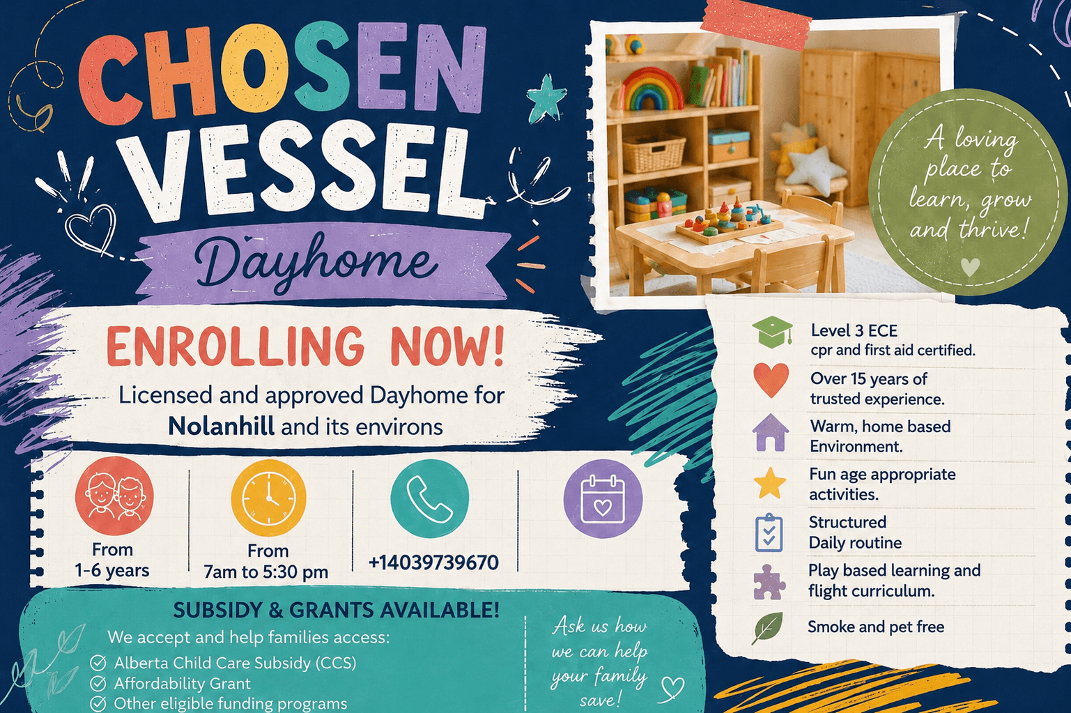 chosen vessel dayhome abiola calgary